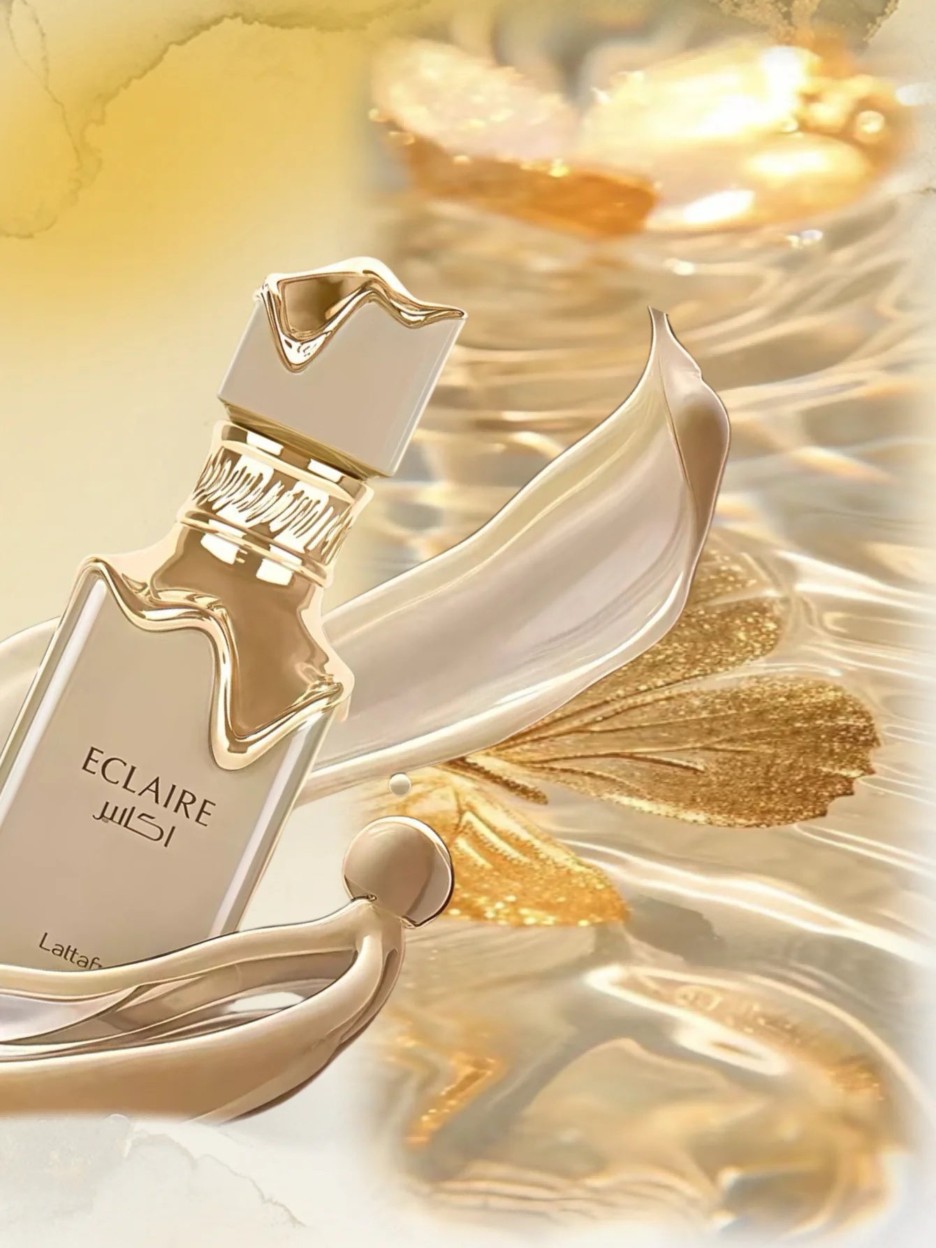 Eclaire Eau de Parfum 100ml – Sweet Vanilla & Musk Scent | Long-Lasting Feminine Fragrance for Daily Wear & Romantic Moments