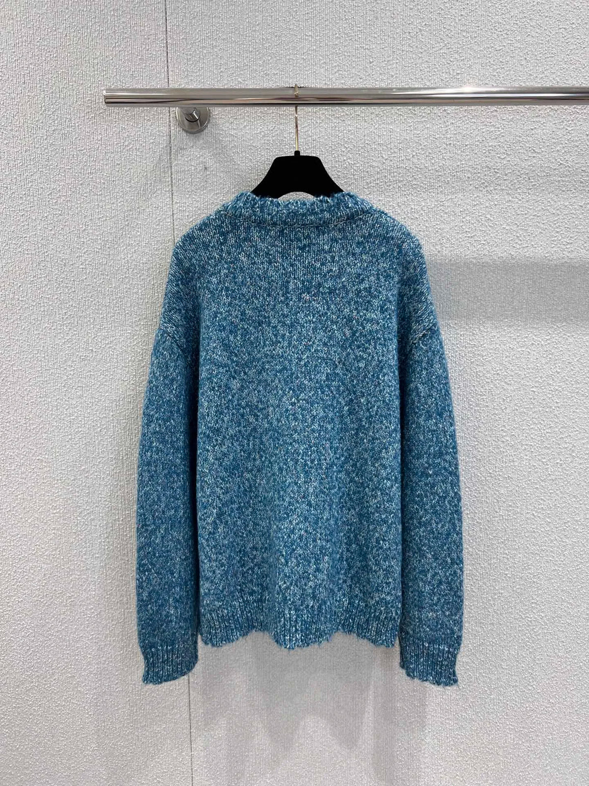 2025 Autumn/Winter New Product Hook Flower Hooded Sweater Knitted Fabric Hook Flower 542