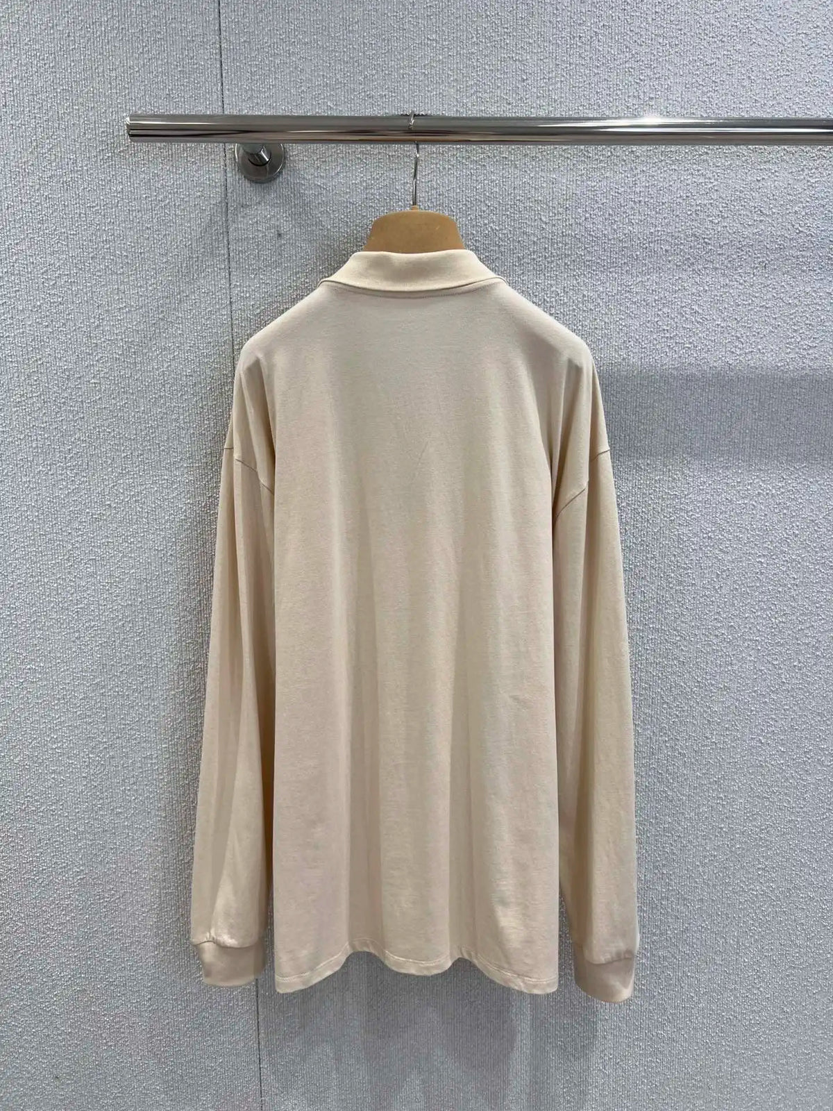 2025 Autumn/Winter New Design Women's Lapel Long Sleeved T-shirt
