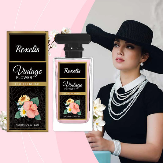 Roxelis 50ml Charming Fragrance Perfume Lasting Floral Scent Pheromone Dating Flirt Deodorant Elegant Lady Aroma Floral Perfume