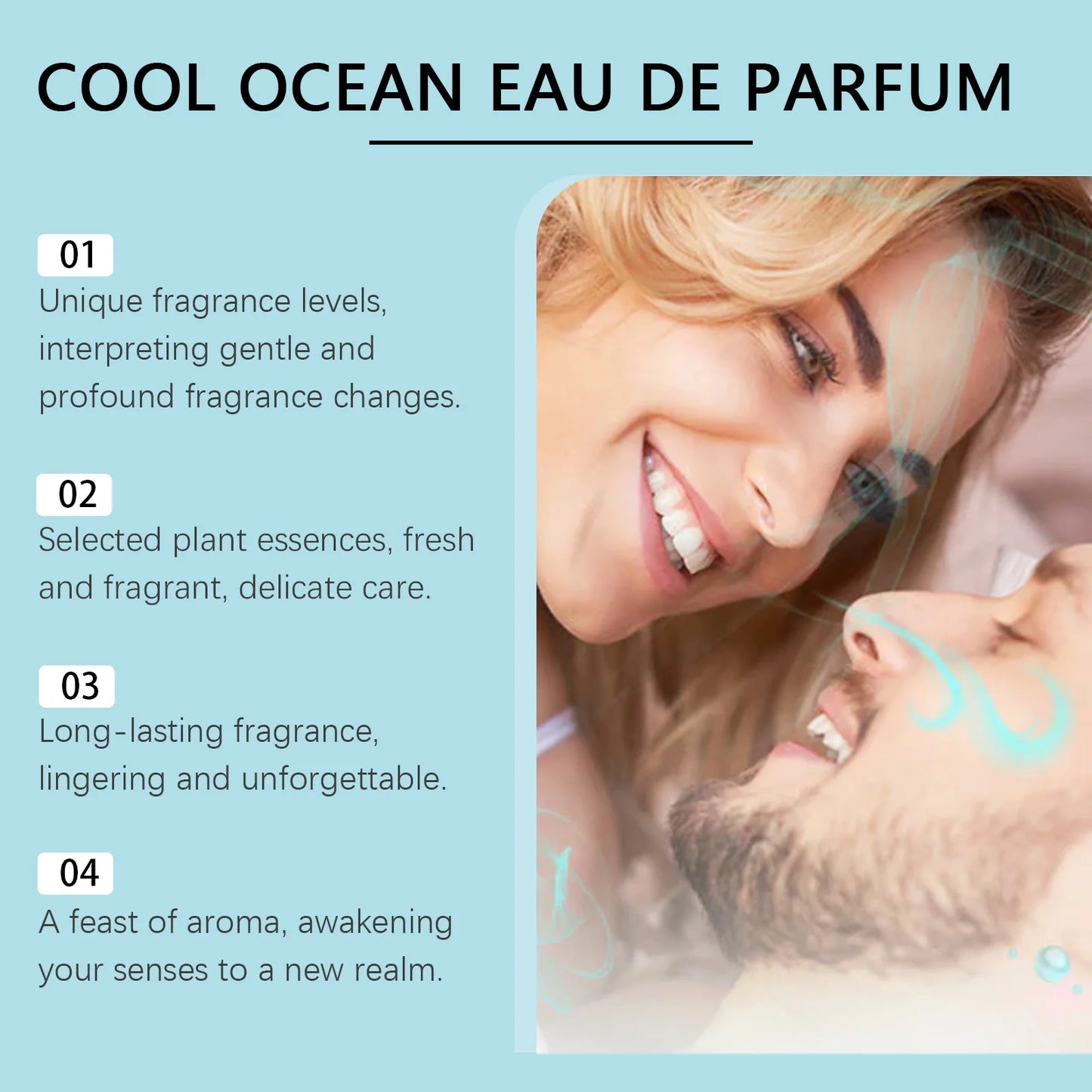 Roxelis 100ml Cologne Men Perfume Fresh Body Lasting Fragrance Confidence Boost Pheromone Release Charm Flirting Dating Perfume