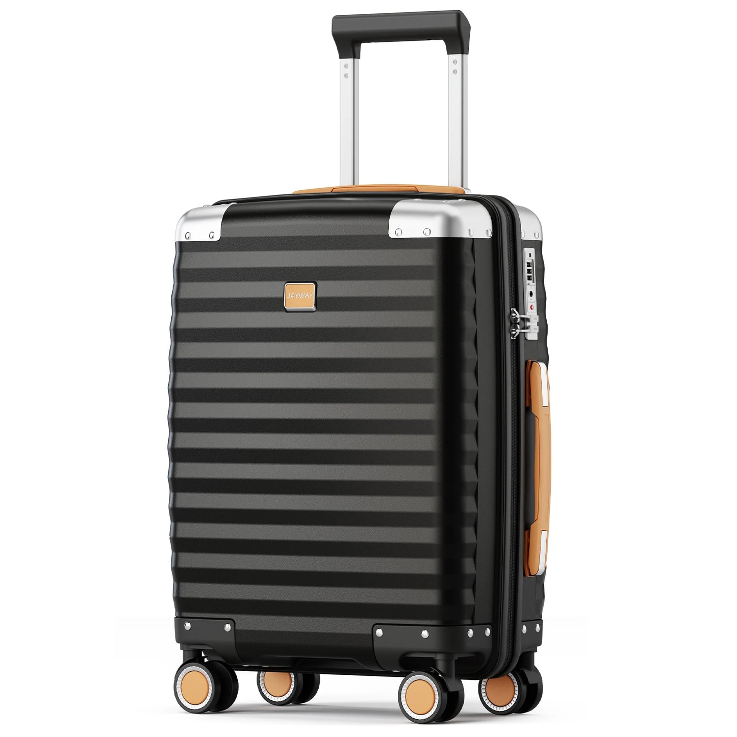 Joyway Carry on Luggage Airline Approved with Spinner Wheels, 20 Inch Lightweight Hard Shell Carry-on Suitcase with Tsa Lock