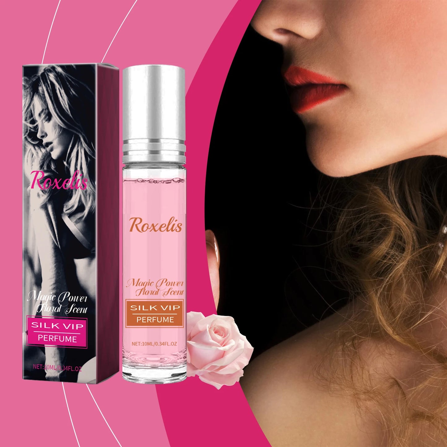 Roxelis Ball Floral Perfume Last Fragrance Portable Perfume Charming Charm Perfume Pheromone Fragrance Perfume Charm Fragrance