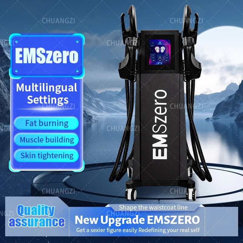 Emszero Sculpting Neo Rf Ems Body Sculpt Machine Nova Muscle Building Hi-emt fat burning Weight Lose muscle stimulation Machine