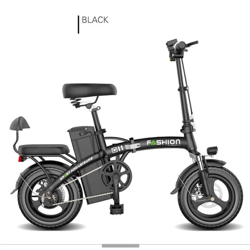 Folding Electric Bicycle with Lithium Battery, 40 W, 40 W, 42V, 30Ah, 400W, ATV Cruiser Electric Bicycle, 120km