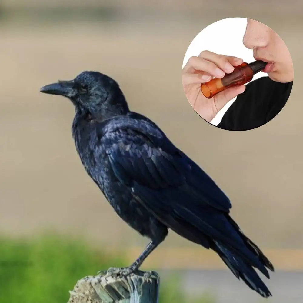 Hunting Whistle Crow Call Hunting Tools Decoy Crow Animal Simulate Sound Whistle Outdoor Hunting Bait Whistle Outdoor Accessory