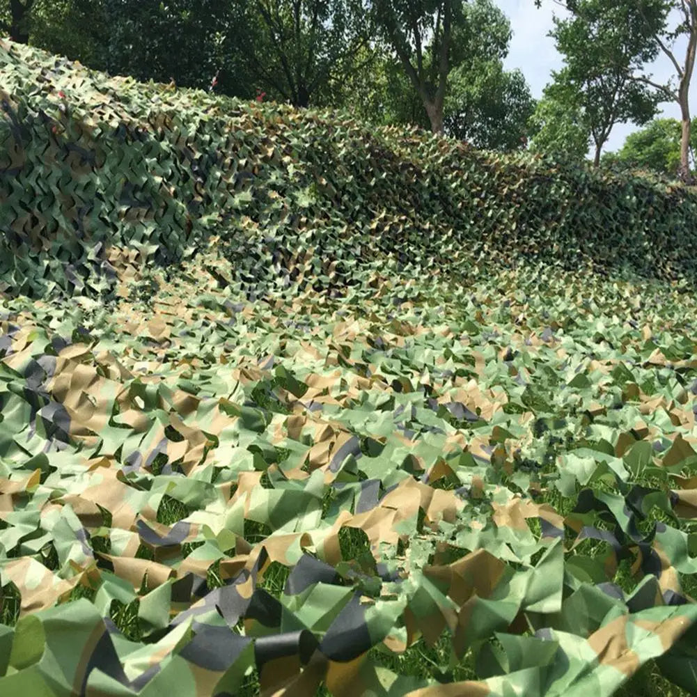 Woodland Camo Netting Camouflage Net Privacy Protection Camouflage Mesh For Camping Forest Landscape Camouflage Nets Hunting