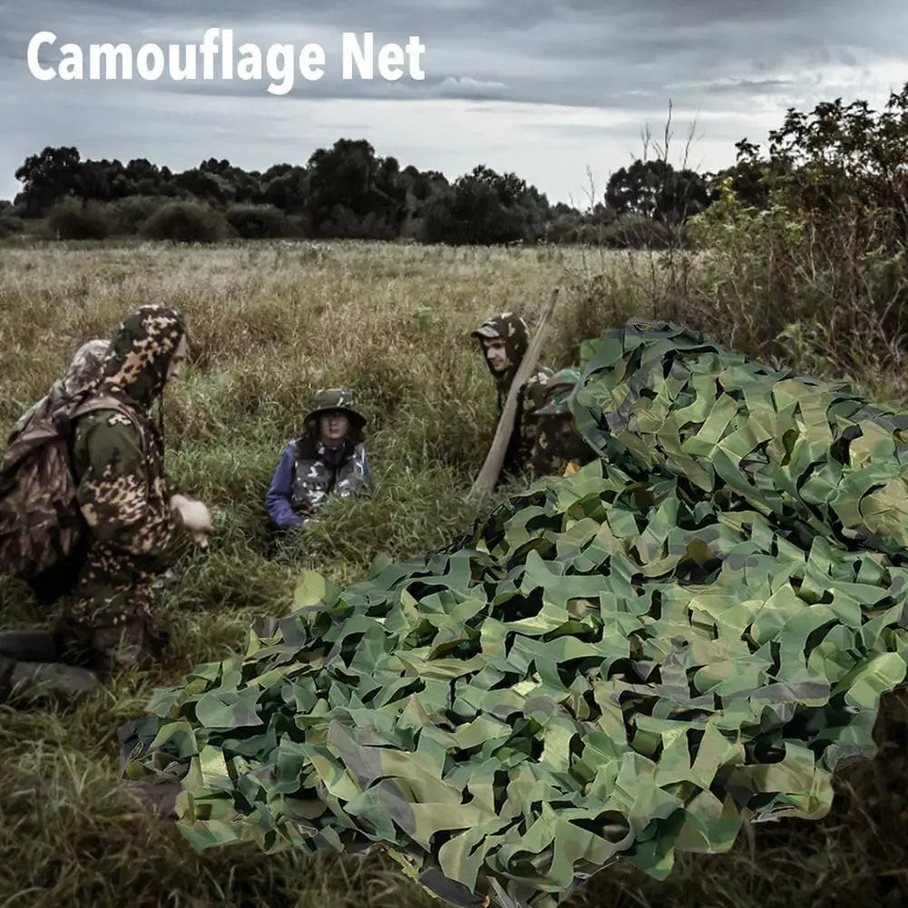 Woodland Camo Netting Camouflage Net Privacy Protection Camouflage Mesh For Camping Forest Landscape Camouflage Nets Hunting