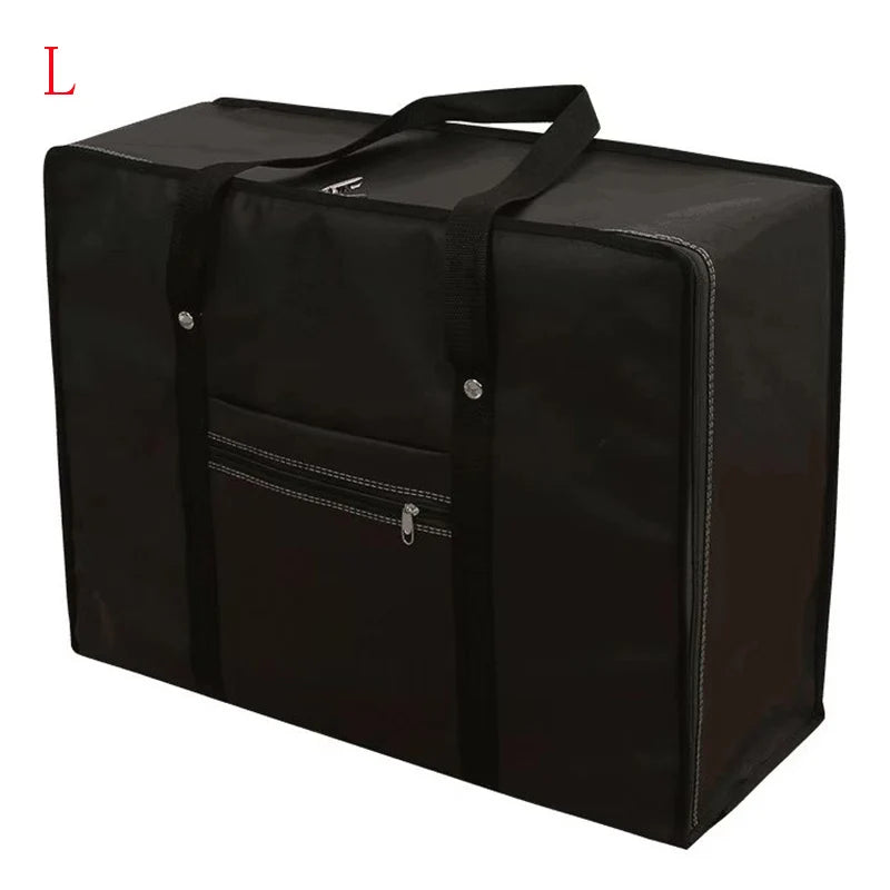 New Portable Thickening Travel Bag Large Capacity Clothes Storage Bags Foldable Dustproof Clothing Luggage Bag Big Moving Bags