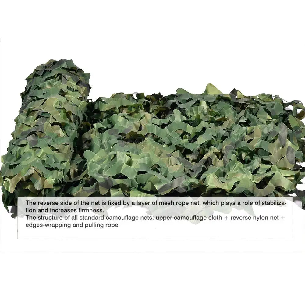 Woodland Camo Netting Camouflage Net Privacy Protection Camouflage Mesh For Camping Forest Landscape Camouflage Nets Hunting