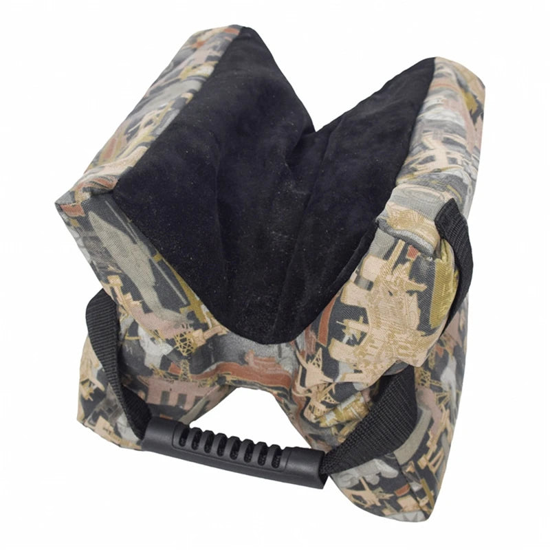 Outdoor Shooting Stand Bag Tack Driver Hunting Shooting Gun Accessories Gun Rest Target Sports Rifle Bench Unfilled Sand Green