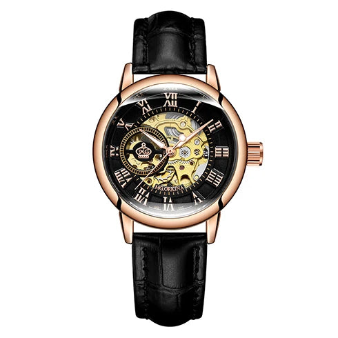 Women's Mechanical Watch High-end Top Brand Luxury Women Fashion Casual All Steel strap Automatic Ladies Watches Zegarek Damski