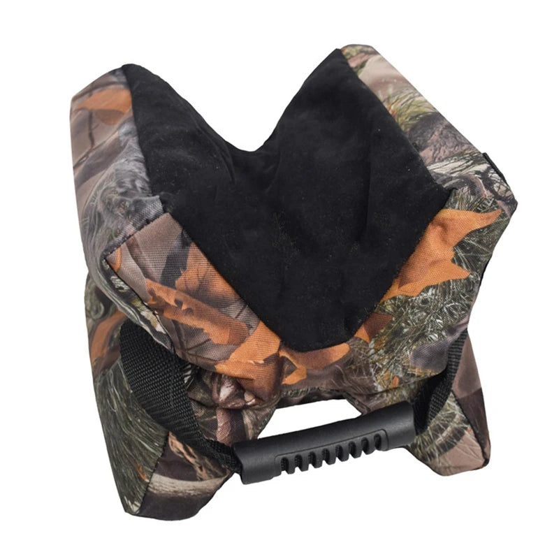 Outdoor Shooting Stand Bag Tack Driver Hunting Shooting Gun Accessories Gun Rest Target Sports Rifle Bench Unfilled Sand Green