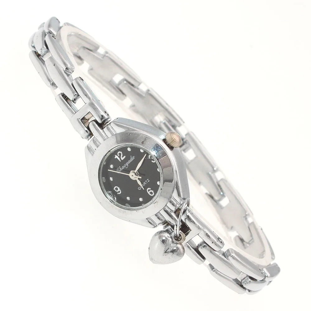 New Women Bracelet Watch Mujer Golden Relojes Small Dial Quartz Watch Popular Wristwatch Hour female ladies elegant watches