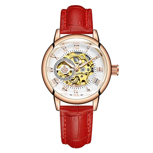 Women's Mechanical Watch High-end Top Brand Luxury Women Fashion Casual All Steel strap Automatic Ladies Watches Zegarek Damski