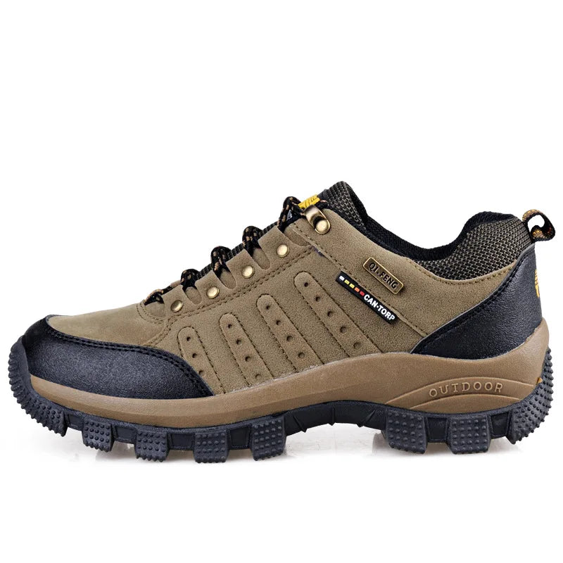 Men Women Hiking Shoes Outdoor Walking Jogging Trekking Boots Mountain Climbing Sport Male Waterproof Sneakers Athletic Non-slip