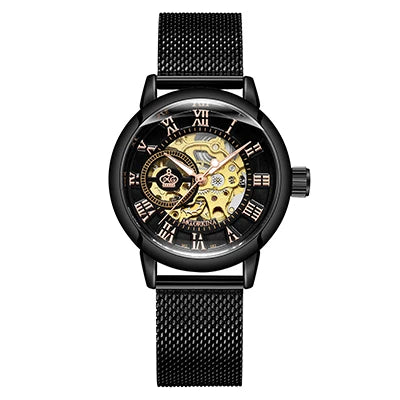 Women's Mechanical Watch High-end Top Brand Luxury Women Fashion Casual All Steel strap Automatic Ladies Watches Zegarek Damski