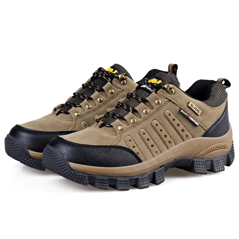 Men Women Hiking Shoes Outdoor Walking Jogging Trekking Boots Mountain Climbing Sport Male Waterproof Sneakers Athletic Non-slip