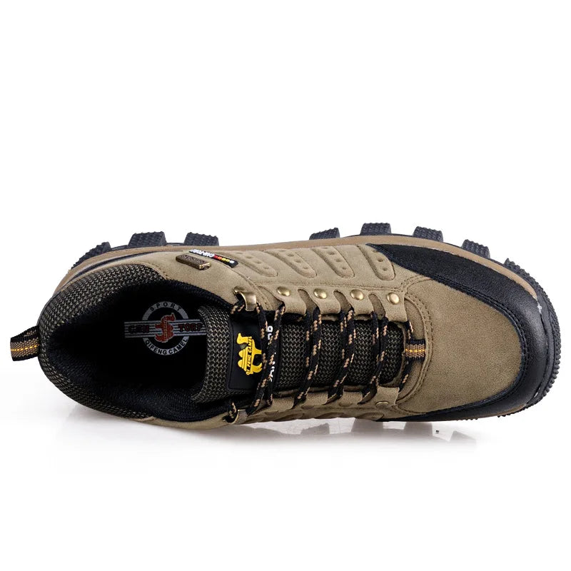 Men Women Hiking Shoes Outdoor Walking Jogging Trekking Boots Mountain Climbing Sport Male Waterproof Sneakers Athletic Non-slip