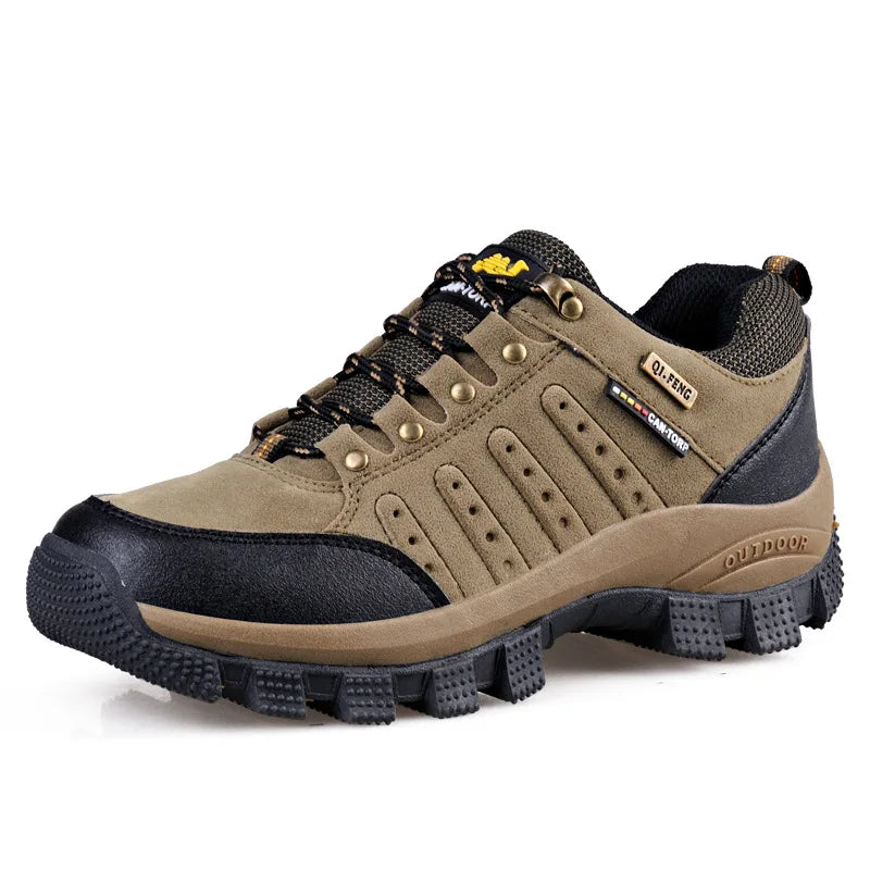 Men Women Hiking Shoes Outdoor Walking Jogging Trekking Boots Mountain Climbing Sport Male Waterproof Sneakers Athletic Non-slip