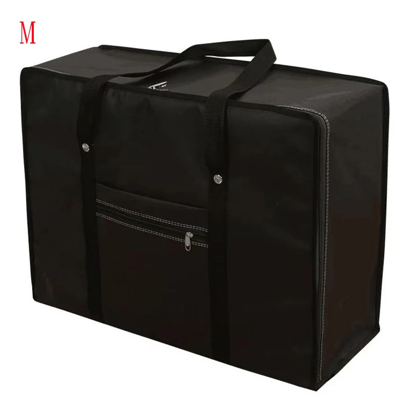 New Portable Thickening Travel Bag Large Capacity Clothes Storage Bags Foldable Dustproof Clothing Luggage Bag Big Moving Bags