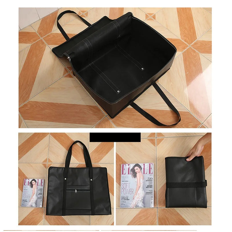 New Portable Thickening Travel Bag Large Capacity Clothes Storage Bags Foldable Dustproof Clothing Luggage Bag Big Moving Bags
