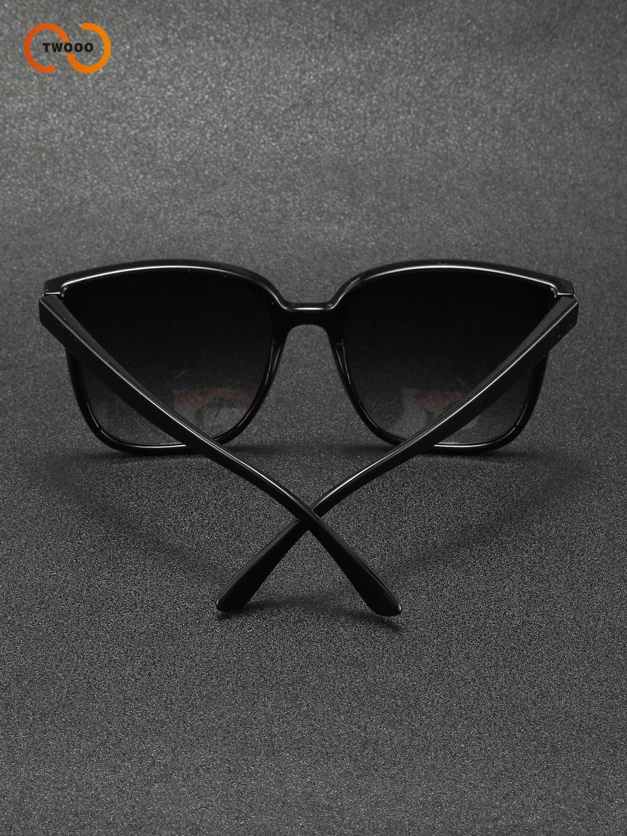 Oversized high - definition women's sunglasses, suitable for daily and driving scenarios, offering both sun protection and style