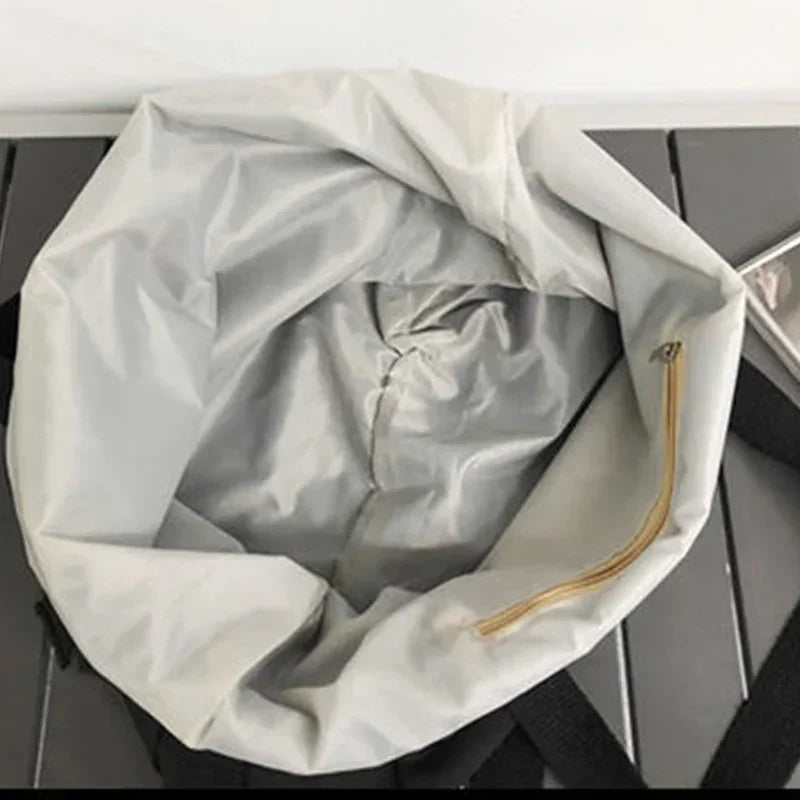 2025、Women's Bag Simple Fashion Zipper Handbags Nylon Waterproof Solid Crossbody Large Capacity Tote Shoulder Bags For Women