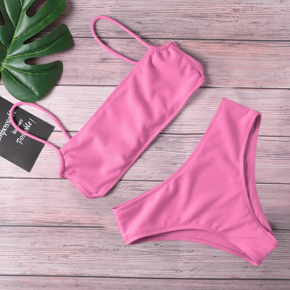 Sexy Bikini Swimwear Women Swimsuit 2023 Brazilian Bikini Set Push Up Bathing Suit Female Summer Beach Wear купальник