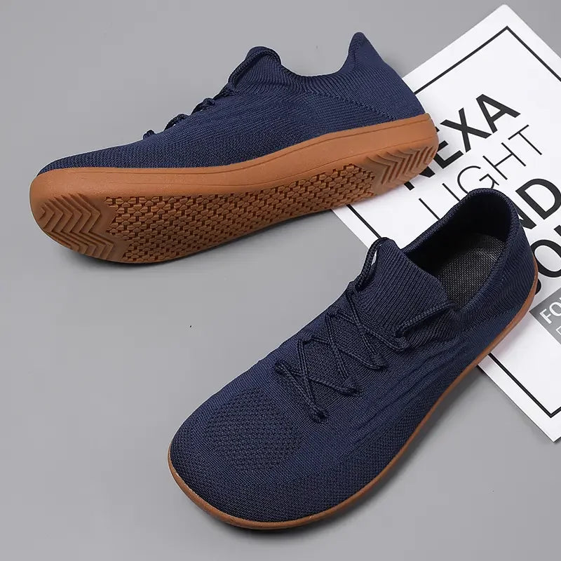 Barefoot Shoes Men's Casual Running Sports Breathable One Foot Shoes Lightweight and Minimalist Walking Shoes Oversized