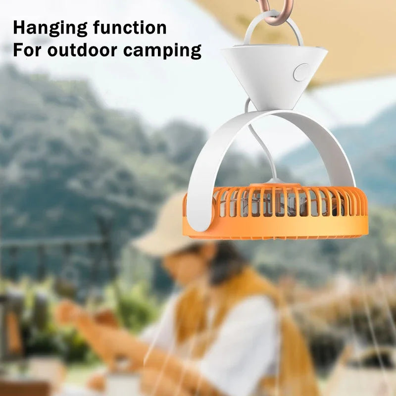 Xiaomi Air Cooling Ceiling Table Fan USB Rechargeable 4000mAh Table Fan Operated Wireless Electric Portable For Summer Outdoor