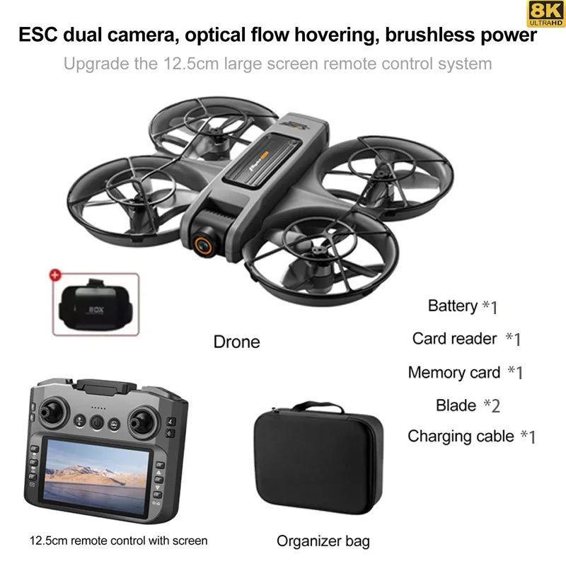 S156 RC Drone 2.4G 5G GPS Professional 8K HD Aerial Photography Remote Control Aircraft HD Dual Camera Quadcopter boy Toys Gifts