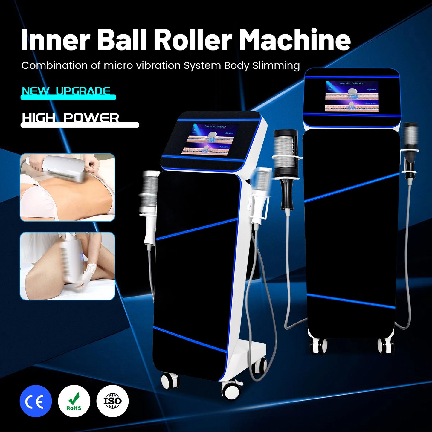 2025 EMS zero RF 2-in-1 body shaping machine, specialized equipment for muscle stimulation and fat removal, EMS Hiemt Pro