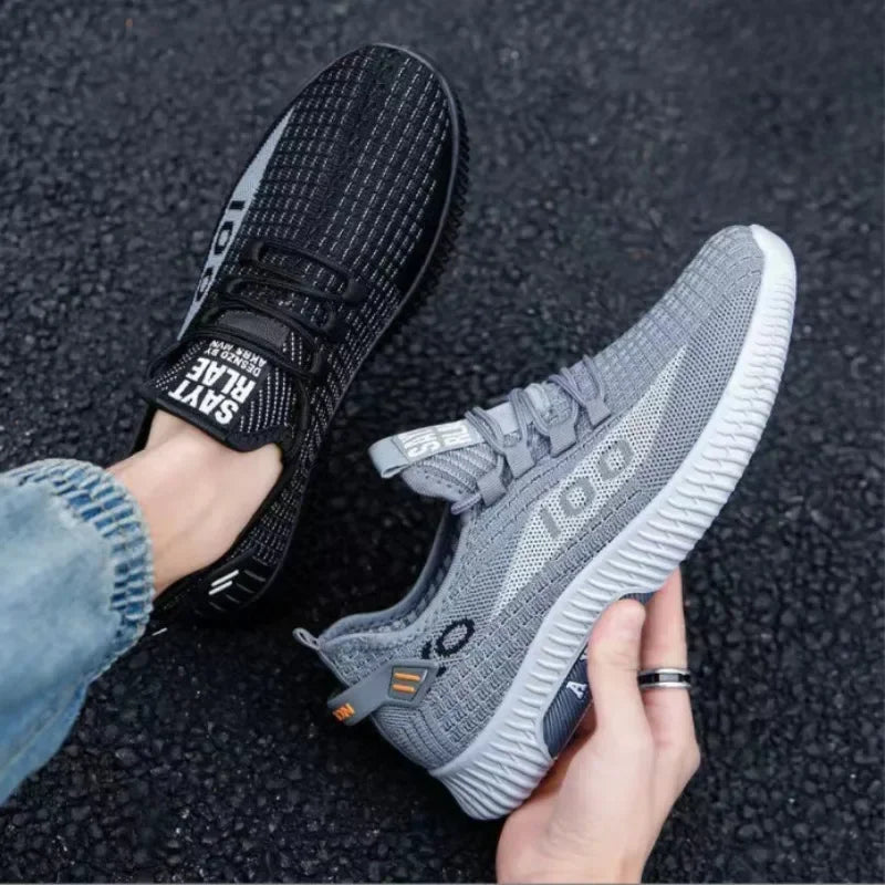 Men's Spring/Autumn Athletic Shoes: Breathable & Comfortable Casual Footwear for Sports Enthusiasts