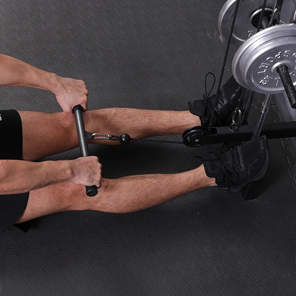 DIY Fitness Pulley Cable System Rotatable Steel Wire Rope Roller Slide Suit Adjustable Length Convenient Gym Sport Accessories