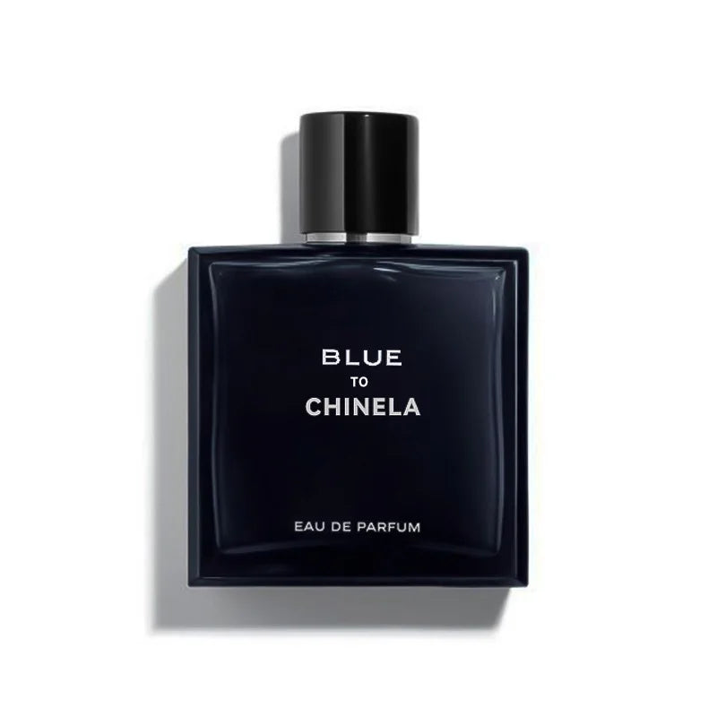 Blue men's perfume, lasting fragrance, charm, man's taste, cologne, fresh for students