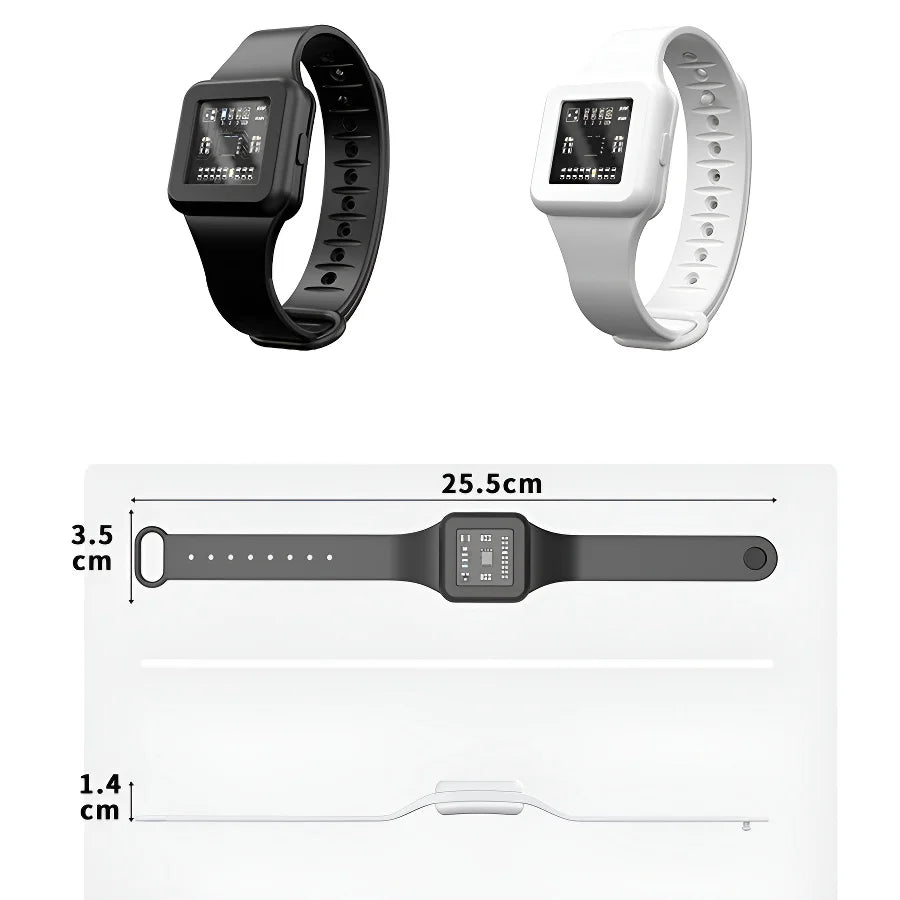 Outdoor Mosquito Repellent Bracelet Soundwave technology Technology,Home Mosquito Control Silicone for Camping Hiking