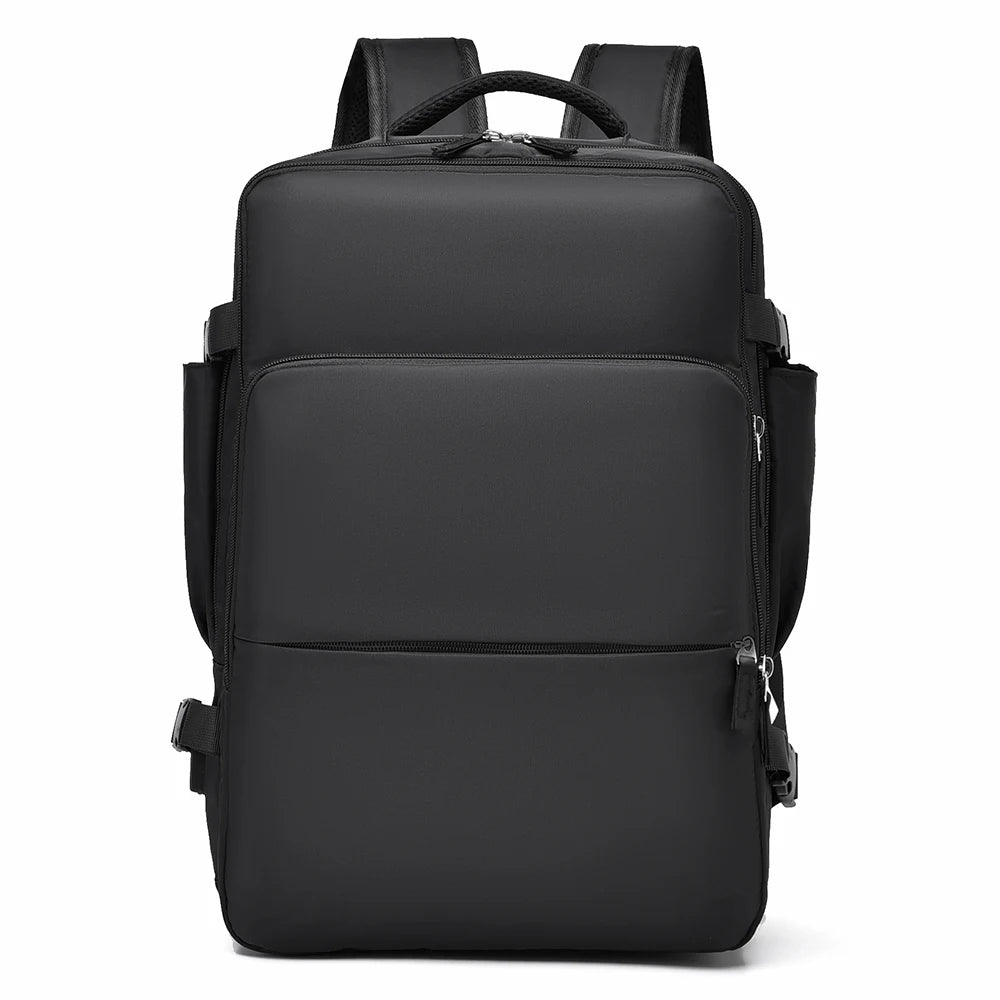 Large Capacity Women's Travel Backpack with Shoe Compartment,Carry-On,Business Laptop Bag,Adjustable Shoulder Straps,USB Powered