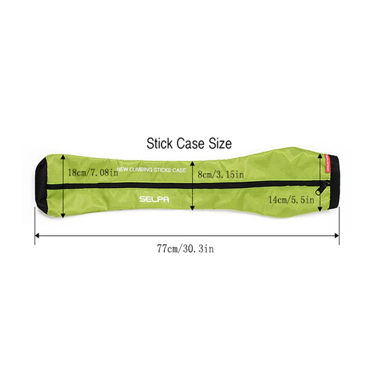 Outdoor Hiking Poles Backpack Crutches Storage Bag Portable Folding Hiking Poles Bag