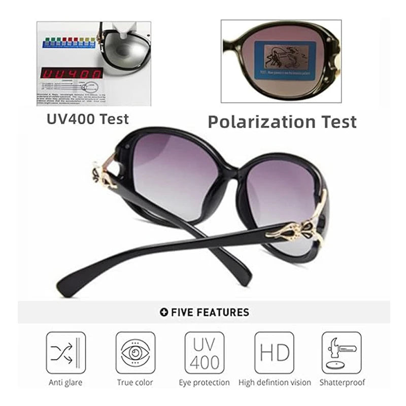 women's sunglasses, fashionable polarized sunglasses, oversized sunglasses, women's shading and UV protection