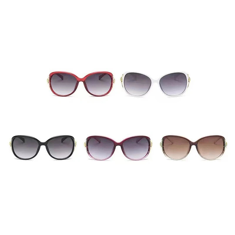 Women's Sunglasses New Simple Fashionable Versatile Trendy Driving Vacation Sedside Luxury Brands High Quality Sunshade Glasses