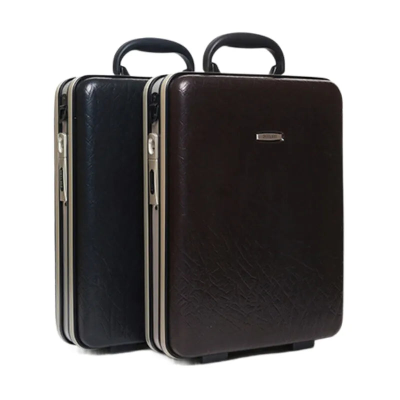 Men Business Briefcase Vertical Style Code Lock Bag Document Laptop Case 13 15 Inch For Travel