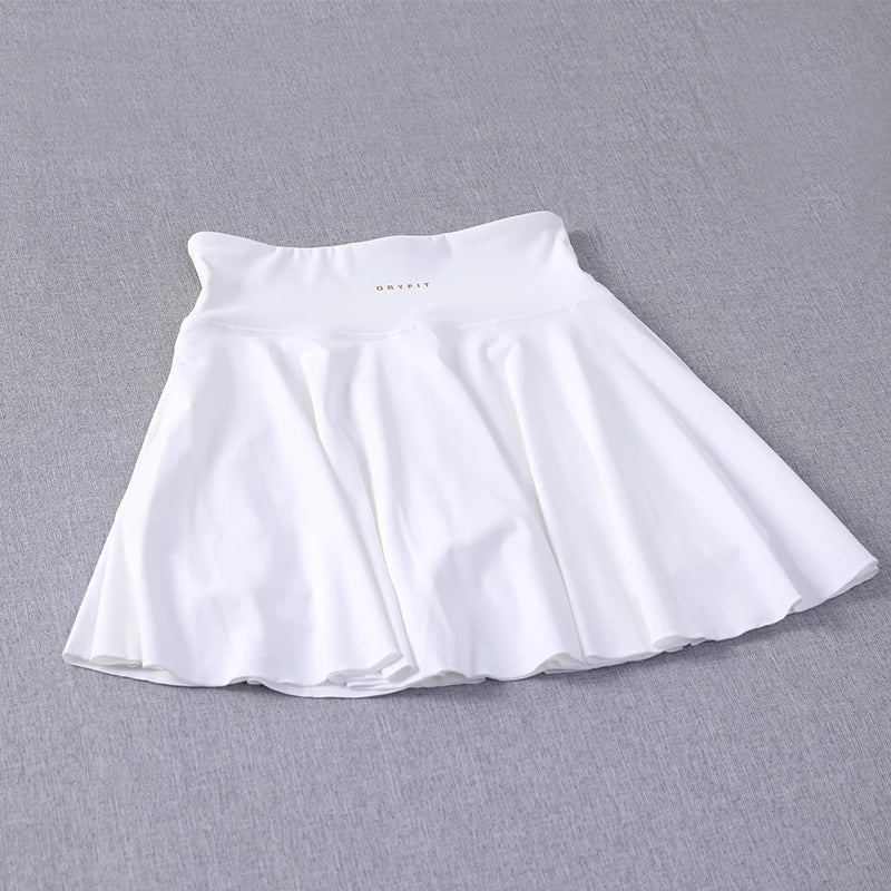 Yoga Wear Athletic Skorts Running Workout Sports Skirts High Waisted Pleated Tennis Skirt for Women