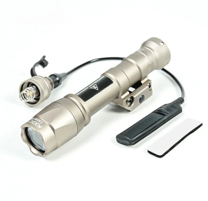 Tactical M600C M600B M300C M300B Scout Light Rifle Flashlight LED Hunting Lamp with Momentary Pressure Pad Switch