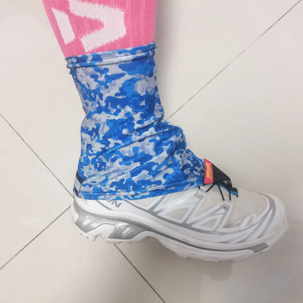 Breathable Low Trail Running Leg Gaiters, Ankle Protection, Anti-Tear Shoes, Hiking Cover