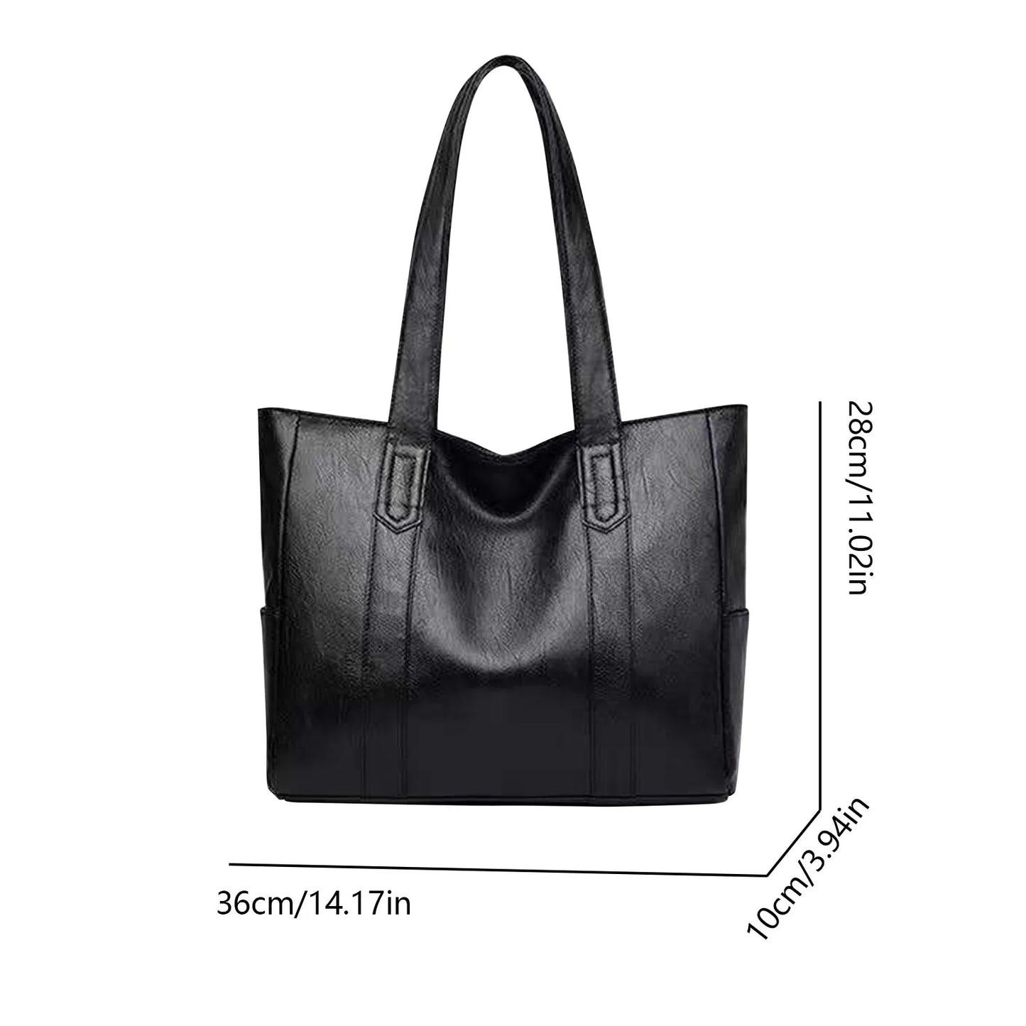 Women'S Large Capacity Tote Bag Single Shoulder Handbag Soft Leather Bag Gift For Woman сумка женская 2024 Bolsas Para Mujeres