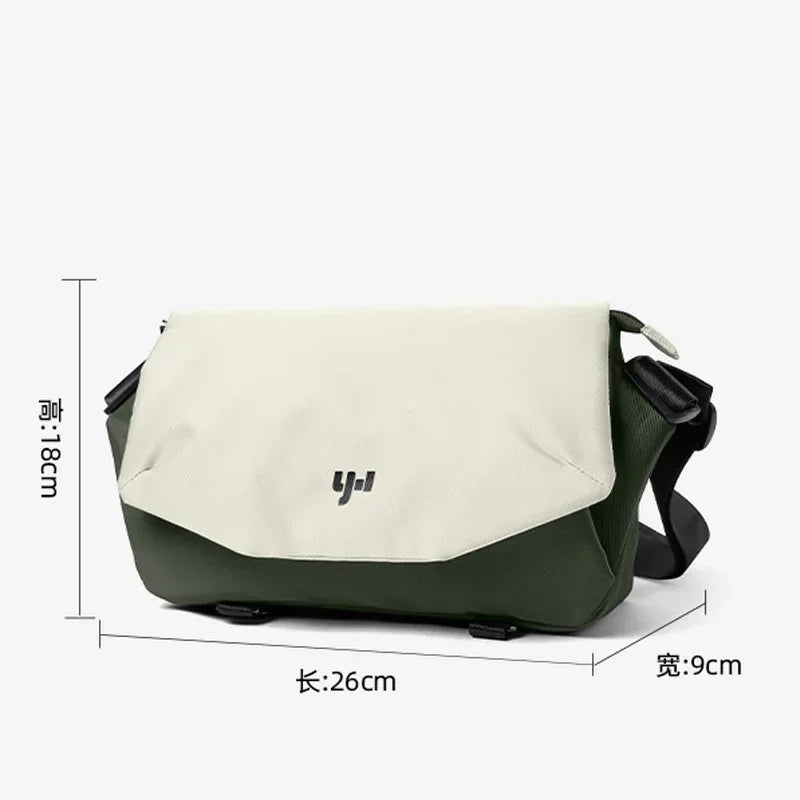 Men's Crossbody Bag, Large Capacity, Casual Function, Shoulder Bag, Trendy Sports Backpack, Portable Travel Messenger Bag