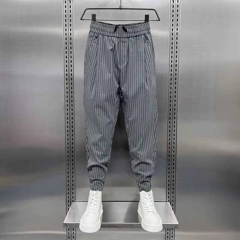 Men's Clothing Sweatshirt Men's Summer Pants Man Running Ice Silk Pants Gym Male Clothes Jogging Sport Joggers Big Size Cargo