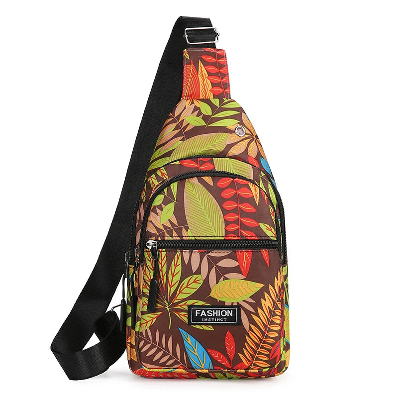 Breast Bag, Trendy And Versatile For Women, Large Capacity Single Shoulder Crossbody Bag, Outdoor Leisure And Simple Backpac