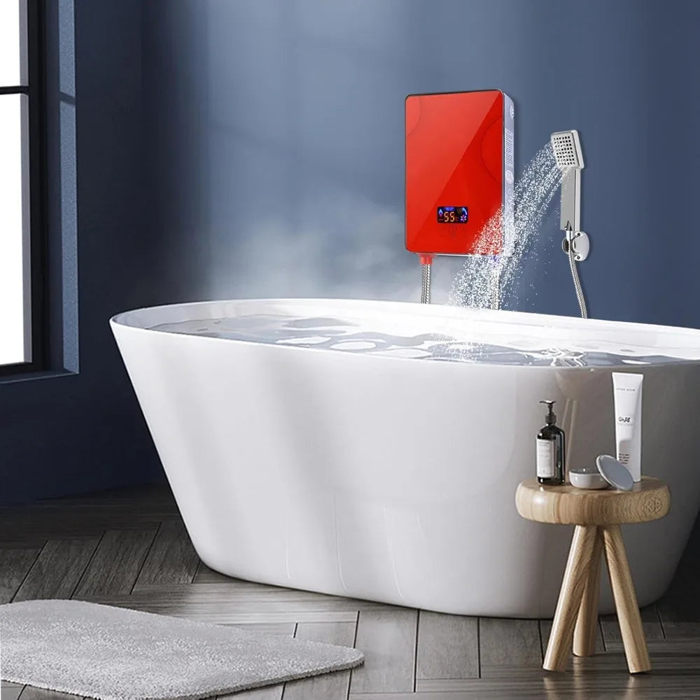 6.5 kW Instantaneous Water Heater Kitchen Instantaneous Water Heater Shower 230 V Ready to Plug Water Heater Tankless